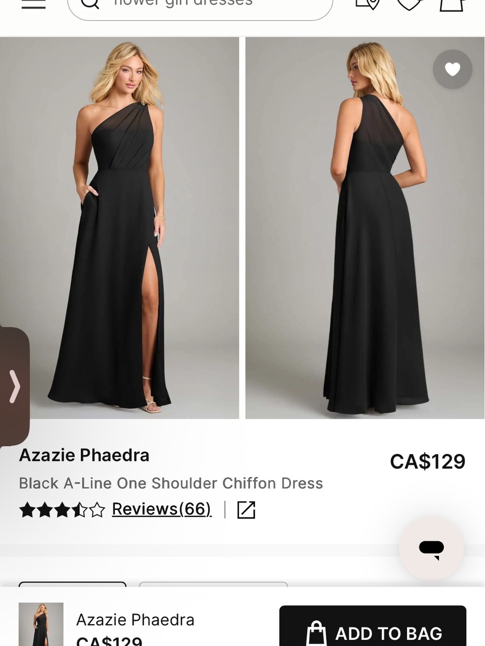Azazie Bridesmaids Dress
